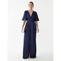 Willa Jumpsuit 'OMAHA' blauw
