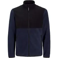 Jack & Jones Vest Flame Fleece Jacket Blauw