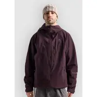 Burton - Ski jassen - M Reserve 2L Jacket Bear Hug Brown voor Unisex van Gerecycled Polyester - Maat L - Bordeauxrood