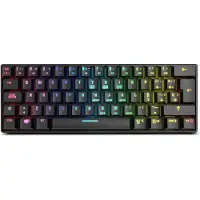 NOX Clavier Spelmechanica RGB - - NXKROMKLSTRSP - Zwart - Bluetooth - LED Achtergrondverlichting