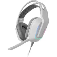 Mars Gaming MH-STRIKEW, Kabel, 18 - 20000 Hz, Gaming, 301 g, Hoofdtelefoon met microfoon, Wit