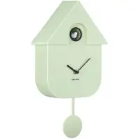 Karlsson Klok Modern Cuckoo ABS Soft Green