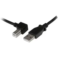 StarTech.com 3m USB 2.0 A to Left Angle B Cable - M/M - câble USB - 3 m