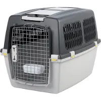 Stefanplast - Dog transport box - GULLIVER MEGA - 70 x 50 x 51 cm - Grey