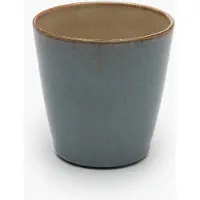 Serax Terres de Rêves beker conisch 150 ml ø 7 cm stoneware smokey blue