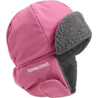 Didriksons Biggles cap 7, muts, kinderen, roze