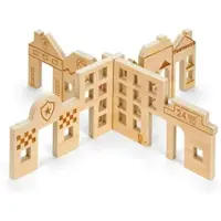 TickiT Town Ontdekkingstafels, 3 stuks, Hout, Hout