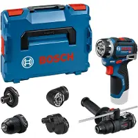 Bosch Professional GSR 12V-32 FC FlexiClick schroefboormachine +5 opzetstukken 12V Basic Body in L-Boxx - 06019N7102