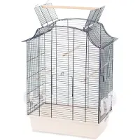 Flamingo - Vogelkooi Solor Sky - Wit - 52x31x65cm