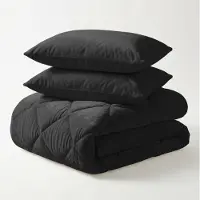 Fresh & Co Easy Dekbed Zonder Overtrek - Velvet - Antraciet 240 x