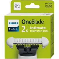 Philips OneBlade Intimate - SkinProtect Blade - Extra bescherming - Wit (2 stuks)