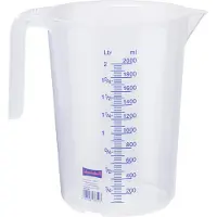 Hünersdorff 937500 Messbecher transparent