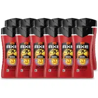 Axe 12 x – Douchegel 3-in-1 – Sunset Fresh – 250 ml - Voordeelverpakking - 12 stuks