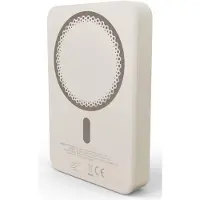 Energy Sistem Magnetische Powerbank 10000 mAh, 10000 mAh, Power Delivery, Draadloos opladen, Champagnekleur