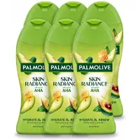 Palmolive 6 x – Douchegel – Skin Radiance Avocado Honey – 250 ml - Voordeelverpakking - 6 stuks