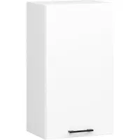 Akord Keukenkast modulaire OLIWIA W40 met 1 Deur / Hangkast / Bovenkast / Furniture Factory / Wit / 40 x 72 x 30 cm