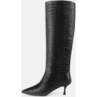 L37 HANDMADE SHOES Boots 'SOMEBODY TOLD ME' zwart