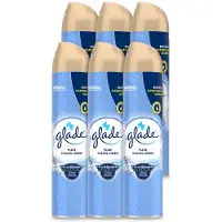 Glade 6 x – Luchtverfrisser Spray – Pure Clean Linen – 300 ml - Voordeelverpakking - 6 stuks