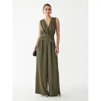 BWLDR Jumpsuit 'SPRING ' groen