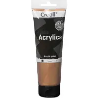 Creall Acryl Verf - Metaalkleurig - Bronze - 250ml