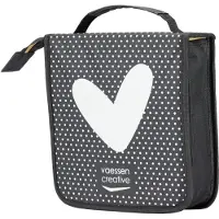 Vaessen creative Opbergtas 26 x 26 x 6 cm - Snijmallen, Embossing Folders en Clear Stamps