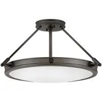 HINKLEY LED Plafondlamp Collier | 4X E27 Max 40W | Black Oxide