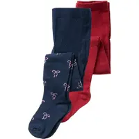 Name it Panty's 'NMFVICHRISTMAS' navy / rosa / vuurrood