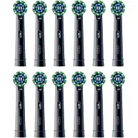 Oral-B Opzetborstels Pro Cross Action Zwart 12 Stuks