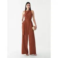 BWLDR Jumpsuit 'AMBER' bruin