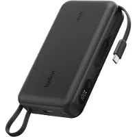 Belkin BoostCharge 20.000 mAh Powerbank met PD 45W, display en geïntegreerde kabel (1A/1C)