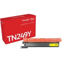 Xerox Everyday Geeltintcartridge, compatibel met Brother TN-249Y, hoge capaciteit, 4000 pagina's, geel