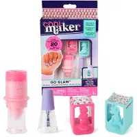 Cool Maker GO GLAM Nail Stamper Refill Unicorn & Mermaid Designs Nail Kit voor 80 nagels Arts & Crafts Kerstcadeaus voor kinderen vanaf 7 jaar