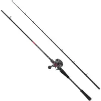 Abu Garcia MAX LP Hecht Combo, 1,98 meter | 30-90 gram, hengel en molen set, baitcasting combo