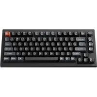Keychron V1 Ultra - Mechanisch Toetsenbord - Draadloos - US Qwerty - 75% - Rode Switch - Zwart