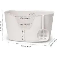 Catit - Loo catlitter box - 58,5x36,5x33,5