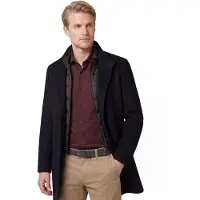 Bugatti overjas donkerblauw