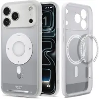 Spigen Hoesje Geschikt voor Apple iPhone 17 Pro - Ultra Hybrid MagFit Case - Compatibel met MagSafe / Qi2 - Back Cover Zilver