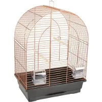 Flamingo vogelkooi Klara 1, koperkleurig