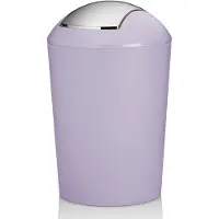 kela Prullenbak Marta Swing Pastel Lila 5 L