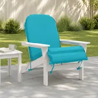 vidaXL Kussen voor Adirondack-stoel GEMERT 100% Polyester Turquoise