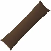 vidaXL Kussen met kussen HEERLEN Bruin 40 x 145 cm Stof