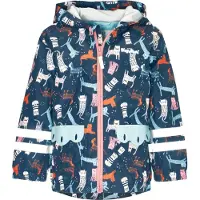 Playshoes Functionele jas marine / lichtblauw / oranje / wit
