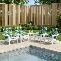 vidaXL Kussen voor lage rugstoel GEMERT 4 st 100% Polyester