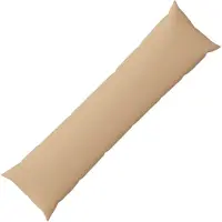 vidaXL Kussen met kussen HEERLEN Crèmekleurig 40 x 145 cm Stof