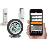 TFA-Dostmann Weatherhub SmartHome System Cossy Radar 31.4008.02 Schimmelradar Wit