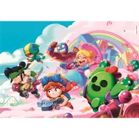 Clementoni - Puzzel - 180 Stukjes - Brawl Stars Design 2 - Kinderpuzzel - Legpuzzel - Vanaf 7 Jaar