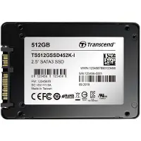 Transcend SSD452K-I, 512 GB, 2,5 inch, 560 MB/s, 6 Gbit/s