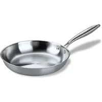 Fackelmann Koekenpan 28 cm, roestvrij staal 18/10, Triply, Vita3