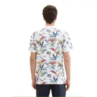Tom Tailor Shirt marine / turquoise / pasteelgeel / wit