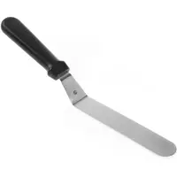 Hendi Smalle hoekspatel van roestvrij staal, 200 mm - 855782